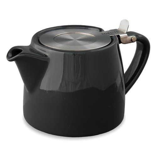 Image of For Life Stump teapot Graphite Black 18oz 530ml
