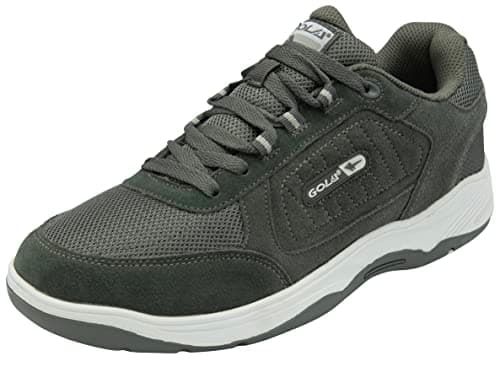 Image of Gola Men's Belmont 2 Lace Walking Shoe, Charcoal, 10 UK