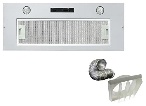 Image of Cookology Integrated Ceiling Extractor Fan | 90cm Built-in Canopy Cooker Hood & Outside Venting Kit