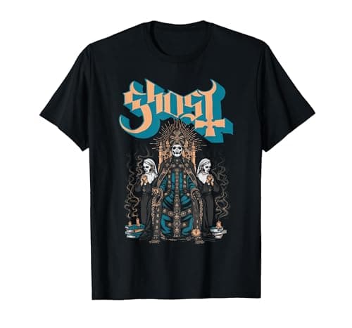 Image of Ghost Throne Front/Back T-Shirt, Men, Black, 5X-Large