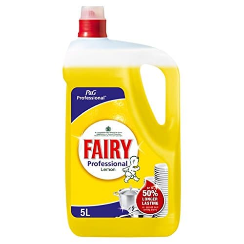 Image of ( 2 Pack ) Fairy Professional Washing Up Liquid Lemon 5L