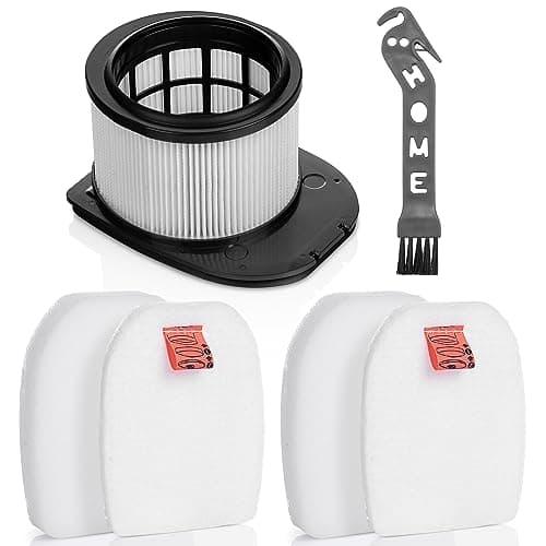 Image of Jollsung IZ400 IZ420 Filters for Shark Stratos Anti Hair Wrap Plus Pet Pro Cordless Stick Vacuum CleanerIZ400UK IZ400UKT IZ420UK IZ420UKTI, Z402UKTSB, 2 Felt Foam + 1 HEPA Washable Filters