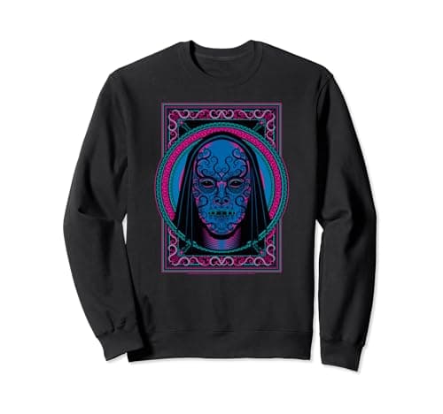Image of Harry Potter Bellatrix Death Eater Mask Sweatshirt