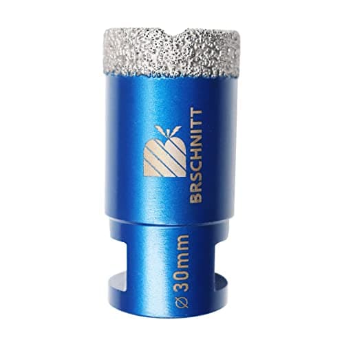 Image of Diamond Drill Bit 30mm,BRSCHNITT 1pc M14 Vacuum Brazed Diamond Tip Drill Bit for Tile Porcelain Stoneware Ceramic Marble Granite Drilling,Suitable For Angle Grinders