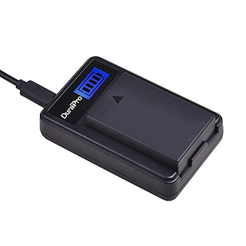 Image of DuraPro 1Pc 1800mAh EN-EL9 EL9 EN-EL9A Rechargeable Li-ion Battery + LCD USB Charger for Nikon D40 D40x D60 D3000 D5000 Digital Cameras
