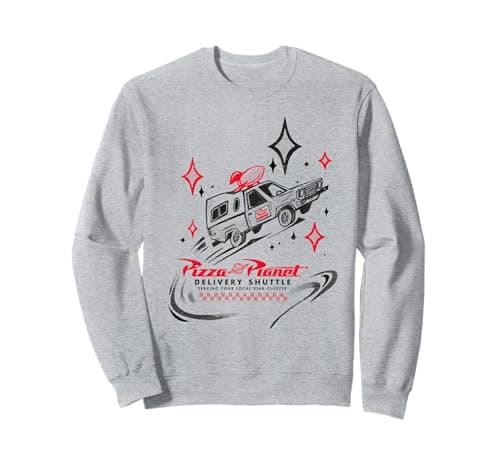 Image of Disney and Pixar's Toy Story Pizza Planet Delivery Shuttle Sweatshirt