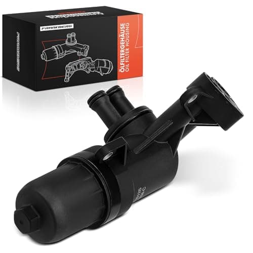 Image of Frankberg Oil Filters Housing Compatible with A4 8K2 A4 Avant 8K5 A5 Sportback 8TA A6 4G2 4GC A6 Allroad 4GH 4GJ A6 Avant 4G5 4GD Q5 8RB M.a.c.a.n 95B Replace# B5325060C