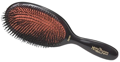 Image of Mason Pearson B1 Extra Large Pure Boar Bristle Hair Brush - Dark Ruby