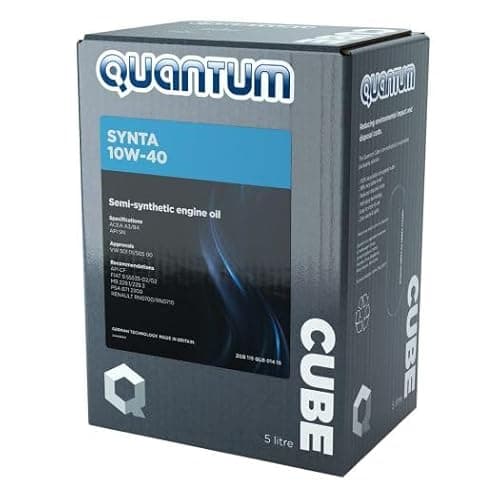 Image of 5 Litre Quantum Synta Semi Synthetic Blend Motor Oil 10W 40 Engine Oil