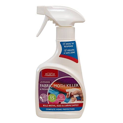 Image of Acana Clothing and Fabric Moth Killer with Lavender Freshener Spray - 275 ml (2-Pack)