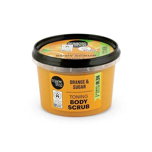 Image of Organic Shop 250ml Body Scrub Toning Orange & Sugar