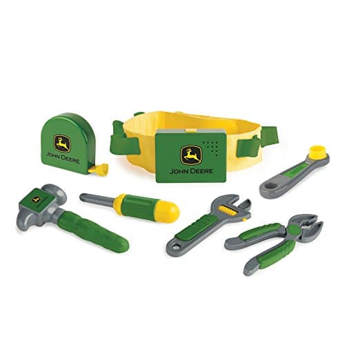 Image of John Deere 35070VAZ Deluxe Talking Toolbelt Preschool Toy, Green, One Size