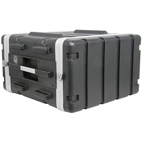 Image of PULSE 19" 6U ABS Rack Flight Case – Durable Aluminium & ABS Construction, Removable Front/Rear Panels, Butterfly Clips, 420mm Internal Depth (ABS-6U)