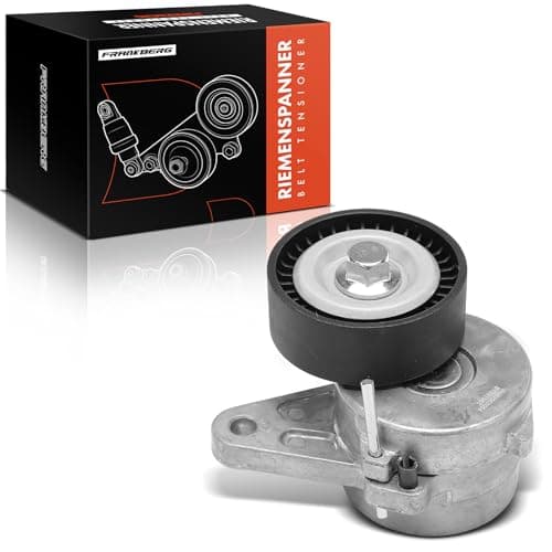 Image of Frankberg Belt Tensioner Belt Pulley Tensioner Compatible with A1 A3 A4 A5 A6 Q2 Q3 Q5 TT A.l.h.a.m.b.r.a Leon K.a.r.o.q Octavia III 1.6L 2.0L Diesel 2007-2020 04L903315A