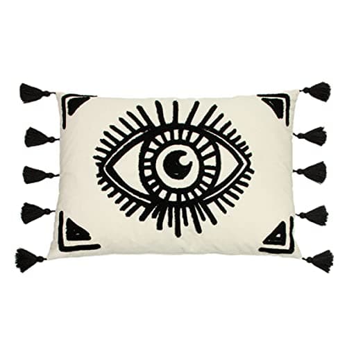 Image of furn. Ashram Eye Cushion Cover, Monochrome, 35 x 50cm