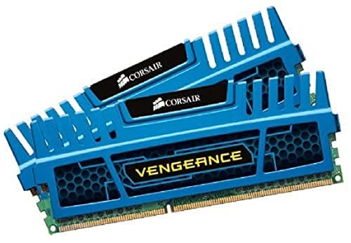 Image of Corsair CMZ8GX3M2A1600C9B Vengeance 8GB (2x4GB) DDR3 1600 Mhz CL9 XMP Performance Desktop Memory Kit Blue