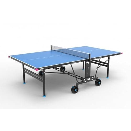 Image of Butterfly Spirit Match L22 Indoor Rollaway Table Tennis Table - Blue (wheelchair friendly)