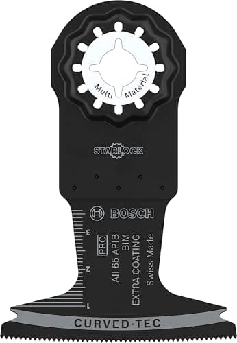 Image of Bosch 1x PRO Multi Material AII 65 APIB Multitool Blade (for Wood with Nails, Metal Sandwich, Width 65 mm, Professional Accessory Multitool)