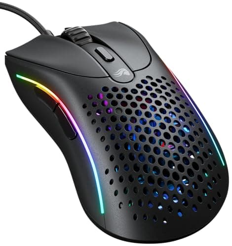 Image of GLORIOUS Gaming Model D 2 Wired Gaming Mouse - Superlight 58g, 26K Optical Sensor, 6 Programmable Buttons, Ergonomic, 80 Million Click Lifecycle, FPS, MMO, MOBA, Battle Royale - Black