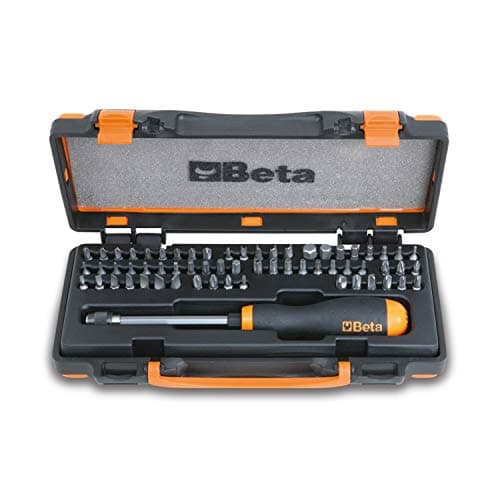 Image of Beta 8610978 Model 861 /C61P Set of 61 Hex Bit & 1 Magnetic Quick Release Bit Holder, 1/4 Hex