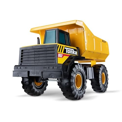 Image of Tonka Steel Classics | Mighty Dump Truck | Kids Construction Toys for Boys and Girls, Vehicle Toys for Creative Play, Motor Skill Development for Kids Ages 3+ | Basic Fun 06087 FFP