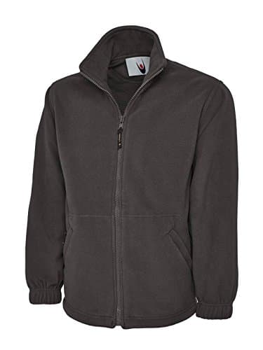 Image of Uneek UC604 - Classic Full Zip Micro Fleece Jacket 300GSM - Charcoal - X Large - XL