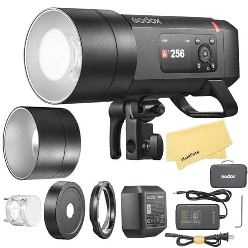 Image of GODOX AD400 Pro II AD400Pro II AD400ProII 2.4G TTL 1/8000 HSS 400Ws Outdoor Flash,21.6V/2600mAh Battery,0.01~1s Recycle,460 Full Power Flashes,for Canon Sony Nikon Fuji Olympus Panasonic Etc Cameras