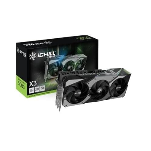 Image of Inno3D NVIDIA GEFORCE RTX 5080 ICHILL X3 V2 16GB GDDR7 256-bit PCI Express Gen 5 Gaming Graphics Card - C50803-16D7X-176069R