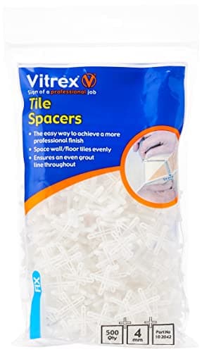 Image of Vitrex 10 2042 Floor Tile Spacers 4.00mm (Pack of 500)