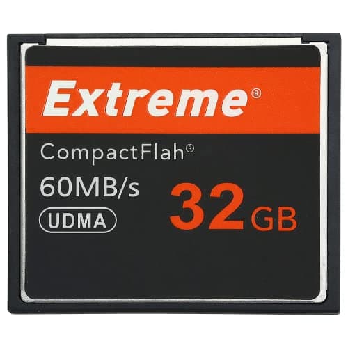 Image of Extreme 32GB Compact Flash Memory Card, Original CF Card for Professional Photographer, Videographer, Enthusiast
