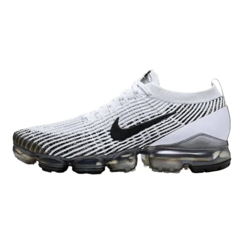 Image of Nike Mens Air Vapormax Flyknit 3 Men White/Black AJ6900-105 12.5, White/Black, 11.5 UK