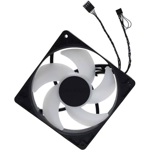 Image of Deal4GO 120mm RGB CPU Liquid Cooling Fan 69XJW 069XJW Replacement for Dell Alienware Aurora R16 R15 R14 R13 Gaming Desktop