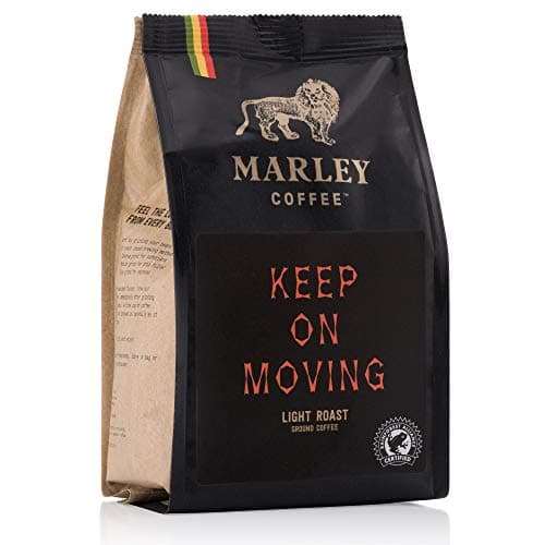 Image of Keep On Moving Light Roast Ground Coffee 227g - Marley Coffee - From The Marley Family - V60 Filter Cafetiere - Rainforest Alliance