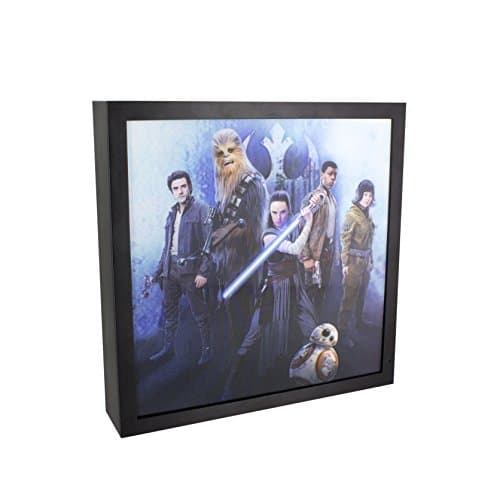 Image of Star Wars: The Last Jedi 3D Plastic Infinity Luminart Light, Various