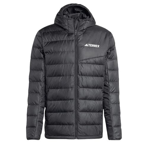 Image of adidas Men's Terrex Multi Light Down Hooded Jacket, Black, S