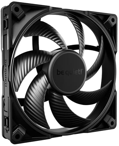 Image of be quiet! Silent Wings Pro 4 140mm PWM PC Case Fan, Optimized Fan Blades, Extraordinary High Performance, Speed Switch for Changing Maximum PWM Speed, 6-Pole Fan Motor, Fluid-Dynamic Bearing