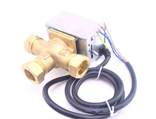 Image of MOTORISED 3 Port MID Position Valve 22mm for Boiler Systems Alternative Replacement for Honeywell V4073A1039