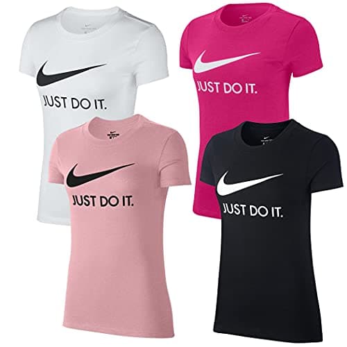 Image of Nike NSW JDI Slim T-Shirt Fireberry/White L