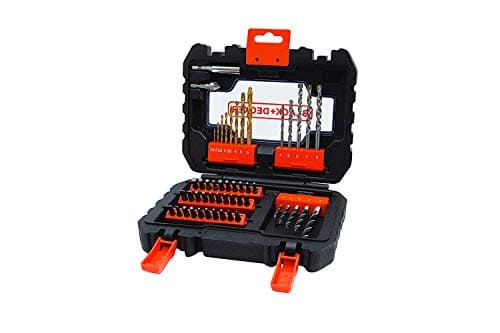 Image of BLACK+DECKER A7232-XJ 50 Piece Drill Set - Black (1-Piece)