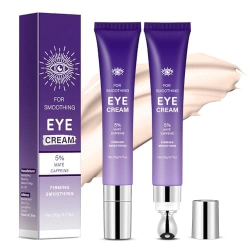Image of Ninnyi Caffeine Eye Cream, Eye Cream for Dark Circles and Puffy Eyes, Hydrating Anti Aging and Firming for All Skin Types