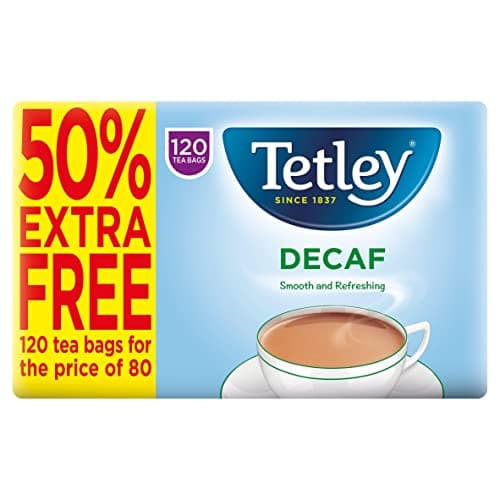 Image of Tetley Decaf Tea Bags x120