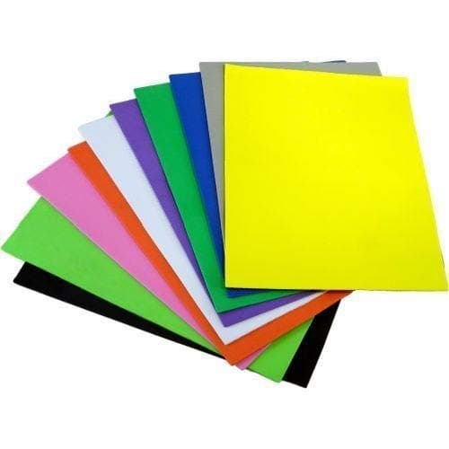 Image of Craftplay EVA Foam sheets | A4 | Pack of 10 | Assorted colours