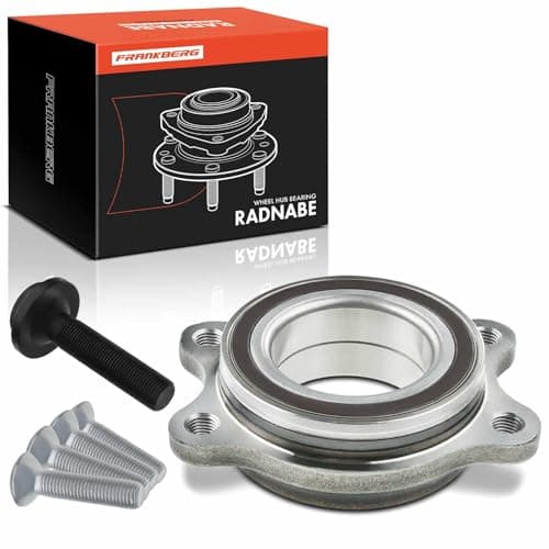 Image of Frankberg Wheel Bearing Hub Wheel Hub Front or Rear for A4 A5 A6 A7 A8 Q5 M.a.c.a.n 2007-Today 4H0498625