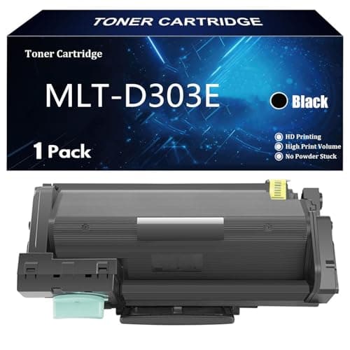 Image of MLT-D303E Toner Cartridge Replacement for Samsung MLTD303E MLT-D303E MLT D303E Toner Compatible for Samsung ProXpress SL-M4560FX M4562 m4580fx Printer with Chip,Black-1 Pack