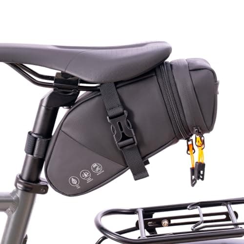 Image of CCKOLE Bicycle Saddle Bag with Reflective, Waterproof, Expandable Large Capacity for Bike Storage, 24031001-2