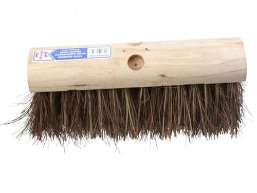 Image of Faithfull 13-inch Stiff Bass/Cane Saddleback Broom