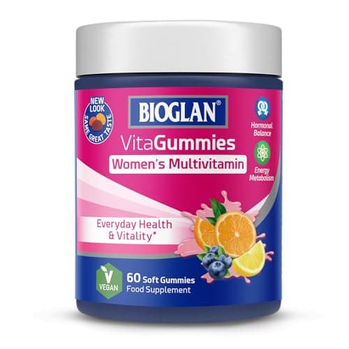Image of Bioglan Vitagummies Womens | Vitamin C | Vitamin D | Vitamin E | Niacin | Folic Acid | Zinc | 60 Gummies