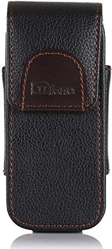 Image of TTfone Premium Holster Case Impact Resistant with belt clip Big Button Mobile Phones (TTCL1 Comet TT100)