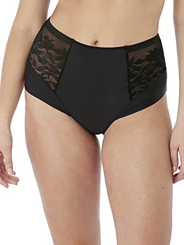 Image of Fantasie Women's Illusion High Waist VPL-Free Brief, Black, Medium
