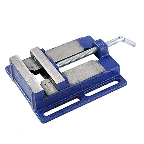 Image of KATSU Drill Press Vice 125mm 5 Inch Pillar Bench Drill Vice Clamp for Workshop Milling Machine Machinery Maintenance (Budget Range) 40227550